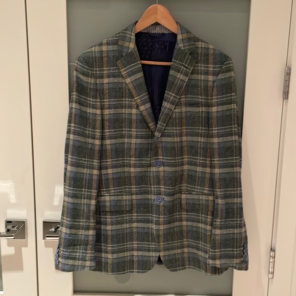 Authentic Etro Jacket, Sport Jacket, 75% silk and 25% linen, Size 48 - Picture 1 of 8